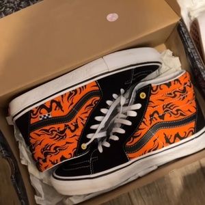 Vans & also a pair of Nikes